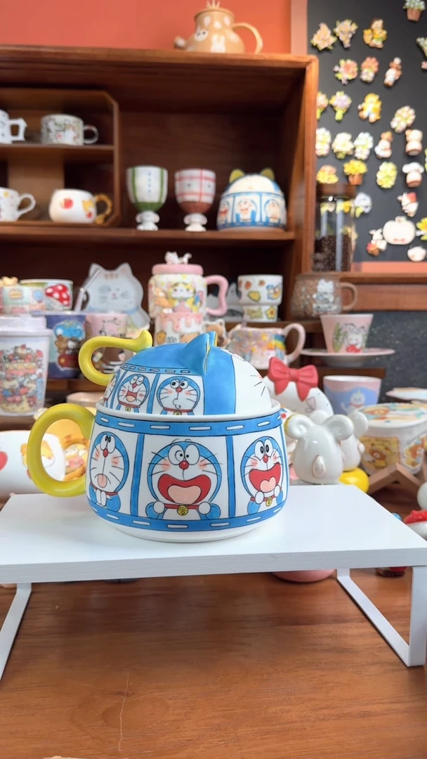 蓝胖子泡面碗蓝胖子泡面碗