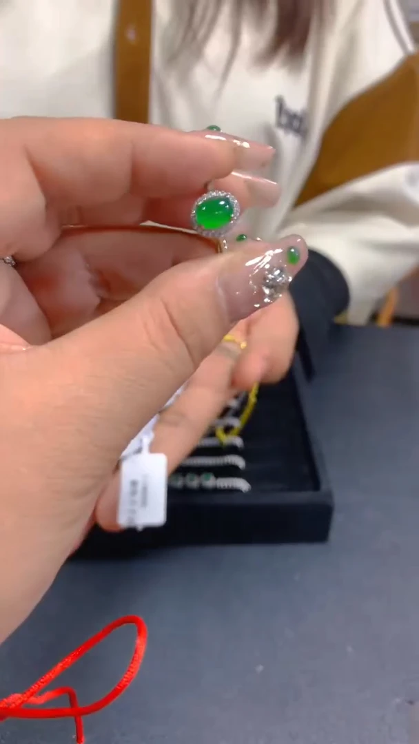 【闪购商品】翡翠戒指未镶嵌0262754226多样性发其一