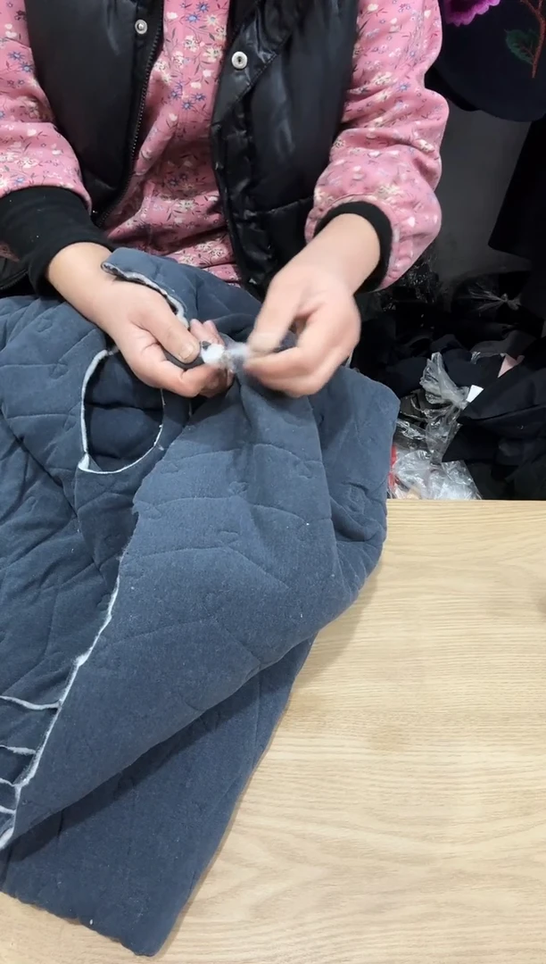 处理绗棉布头一块             677号