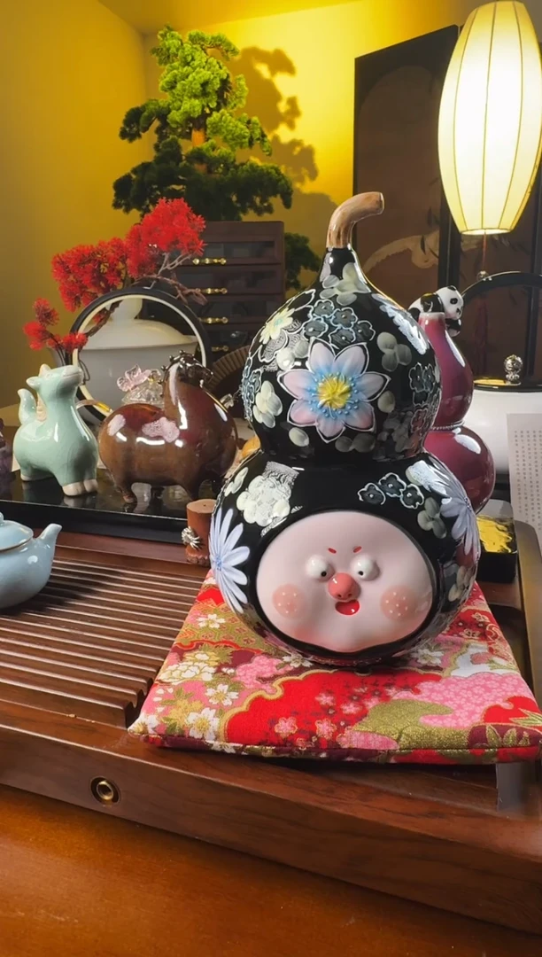 墨韵繁花-葫芦小豆豆