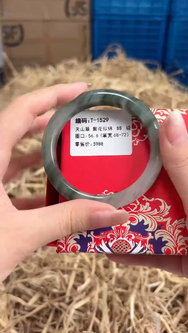 未镶嵌手镯石英质玉T-1529