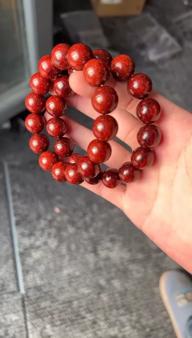 手串/手链小叶紫檀印度小叶紫檀1.5琴料金星手串