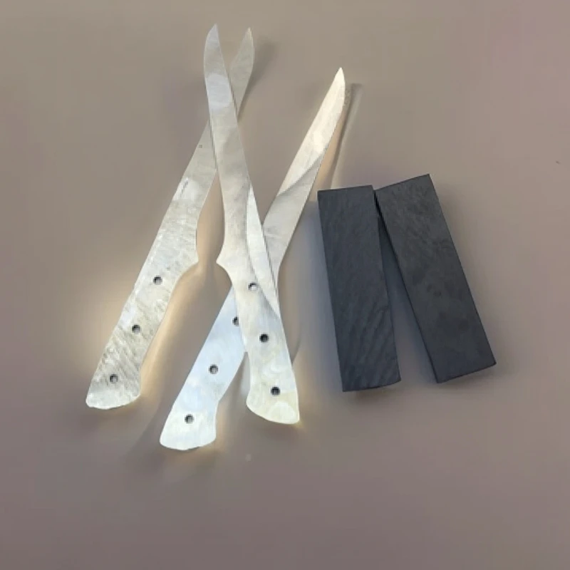 刀呸未开刃剔骨户外带把柄