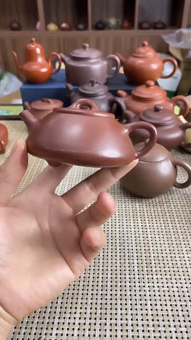 茶壶紫砂石瓢150zy紫砂壶