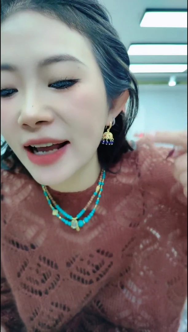 【闪购商品】玛瑙/玉髓颈饰合金0505 龙蛋耳坠一对