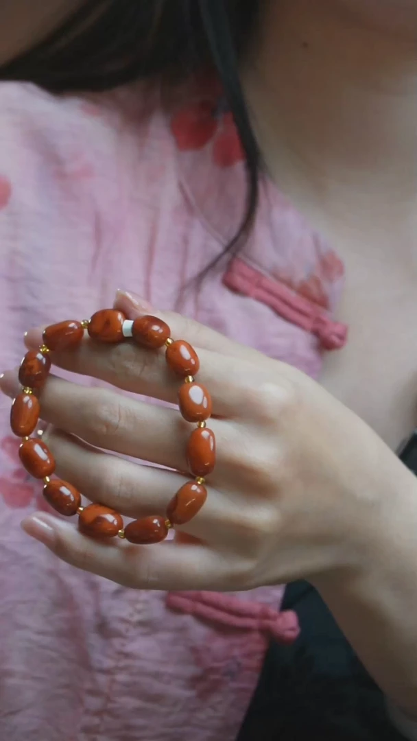 未镶嵌手串南红玛瑙徵**欣Q23