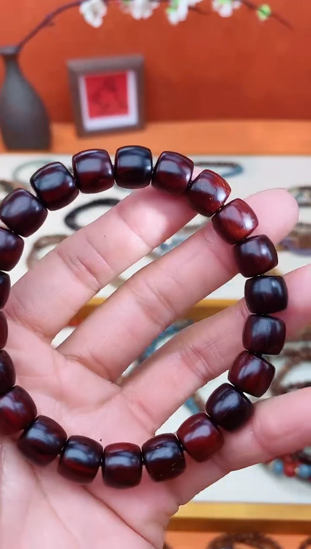 【闪购商品】小叶紫檀手串/手链直切单圈