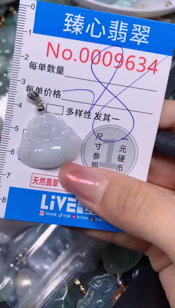 【闪购商品】翡翠颈饰未镶嵌含绳0009634