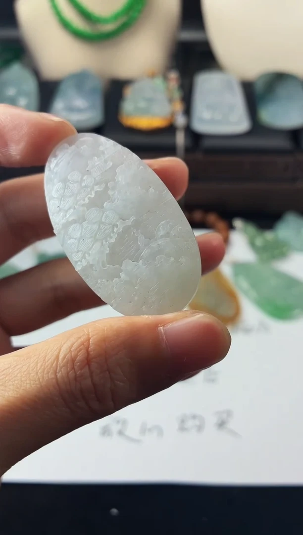 未镶嵌定制翡翠听*～5036毛货不退不换