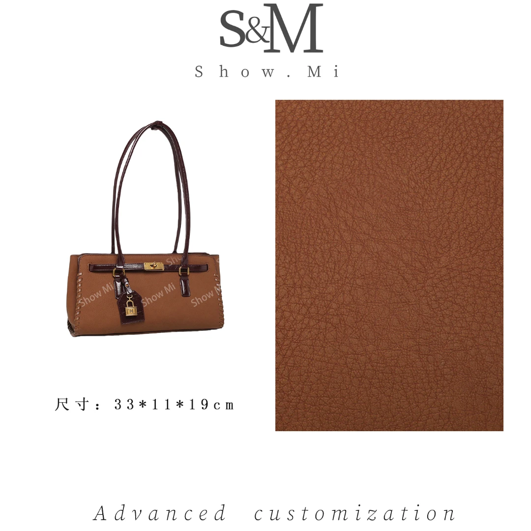 【Show Mi】QYX-81704-摩卡棕-轻奢小众时尚百搭女士包包sm