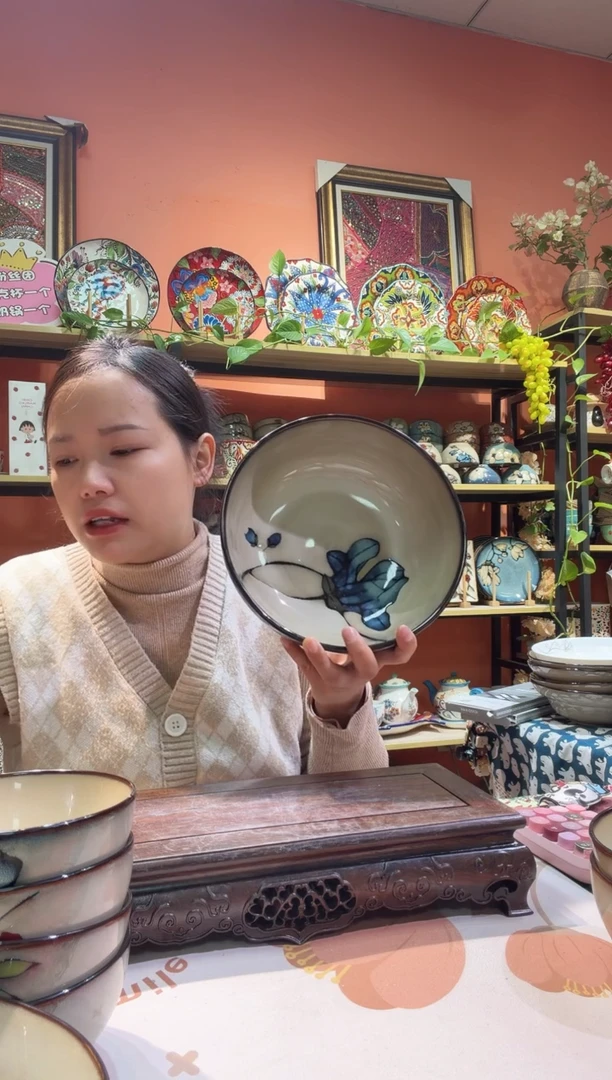瓷片2只大汤碗正品福利价格