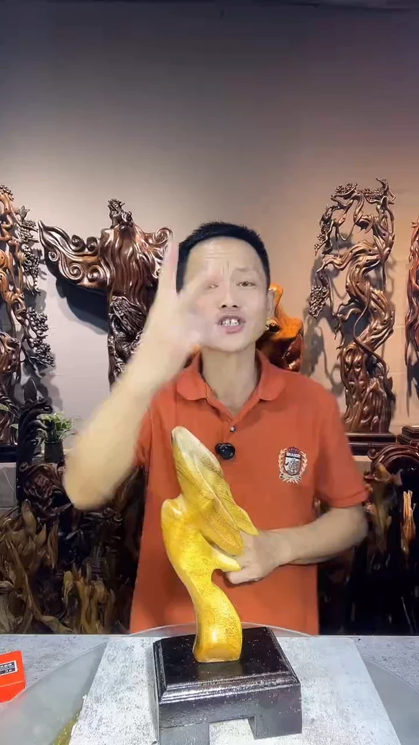 金丝楠心**水小叶桢楠随行摆件19