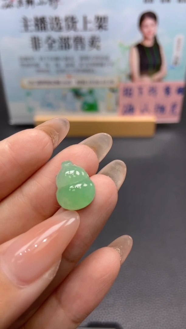 【闪购商品】定制翡翠银S925镶嵌天然翡翠A货98