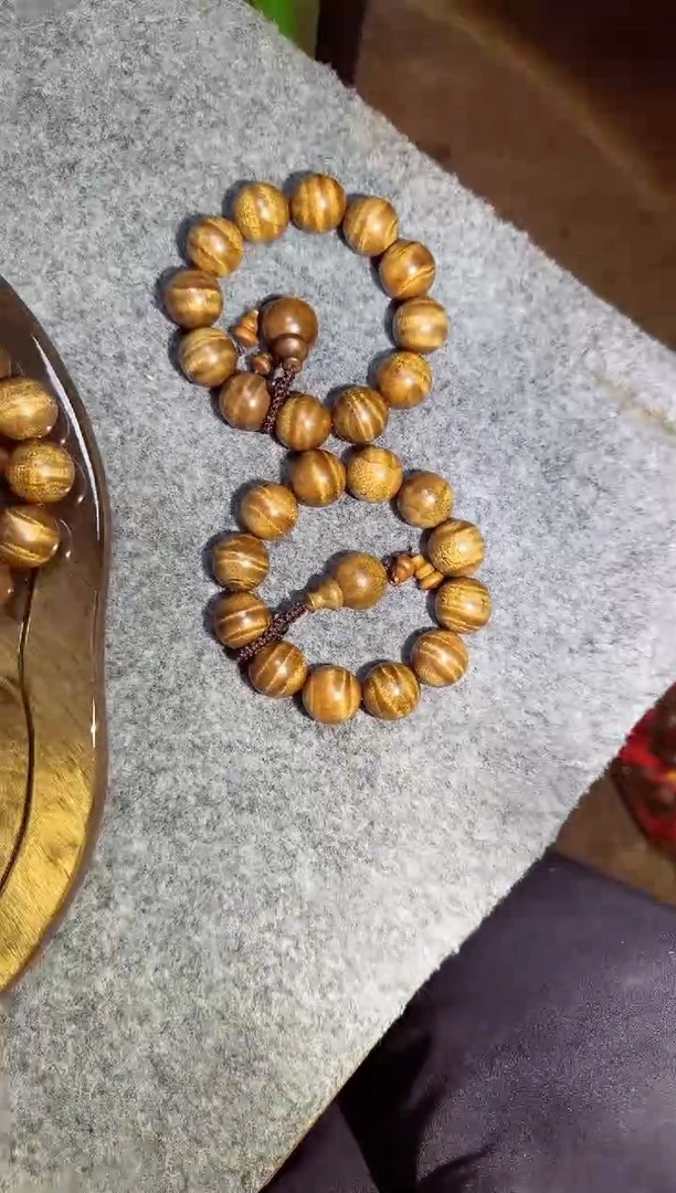 金丝楠小叶祯楠101手串2.0