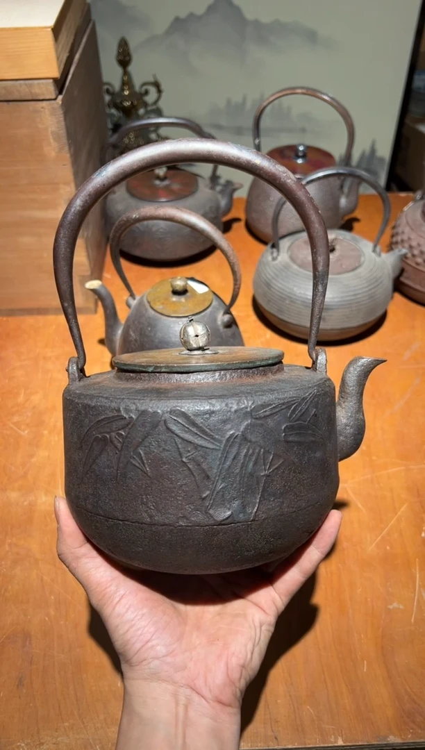 铁A1446铁壶中古周边/