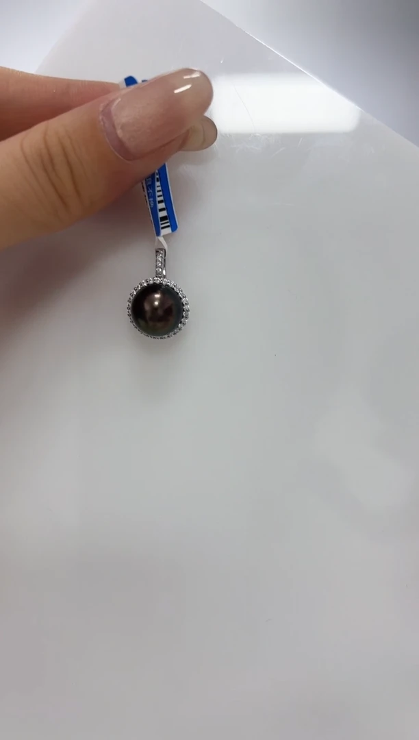 【闪购商品】海水珍珠吊坠(不含链)银S925镶嵌吊坠 H205