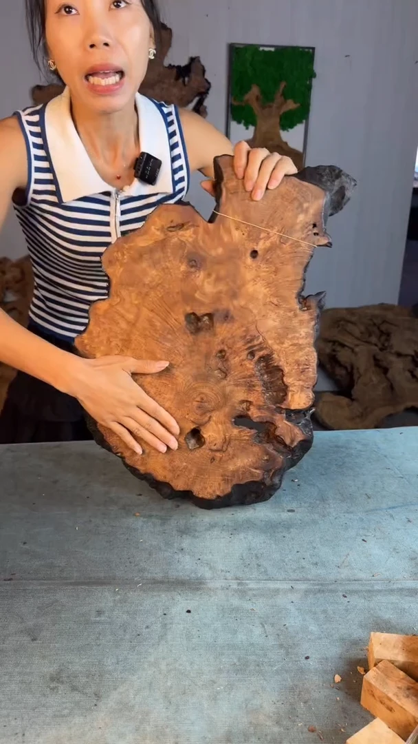 香杉木木头款杉木瘤随型【原料】012