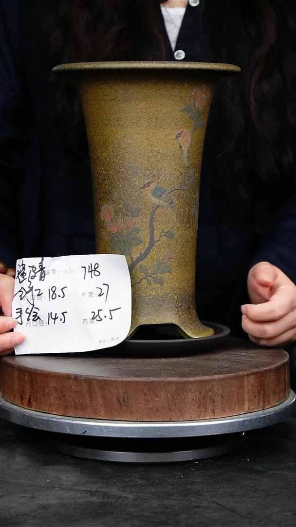 紫砂花盆748+z紫砂花盆