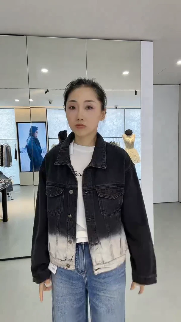 6652牛仔外套------