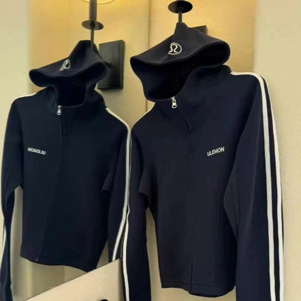 【FF-】早春街头休闲女士情侣百搭户外运动连帽卫衣