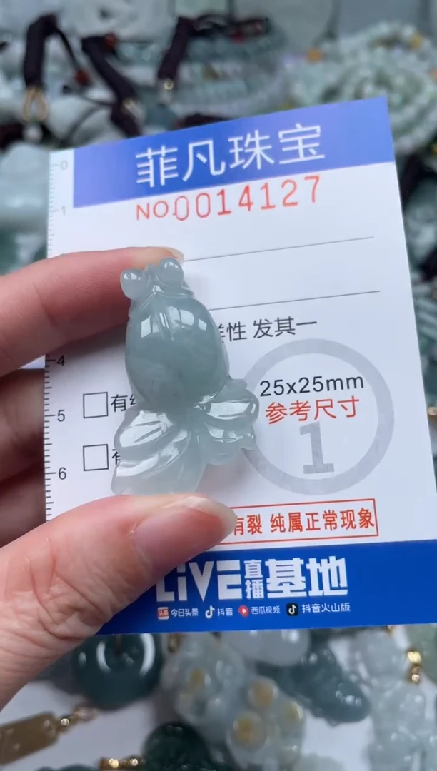 颈饰未镶嵌翡翠14127