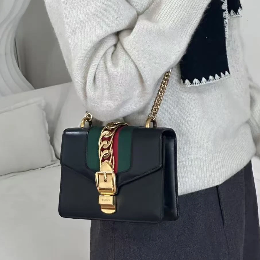 95新 GUCCI/古驰 安洁利严选单肩包/0015010