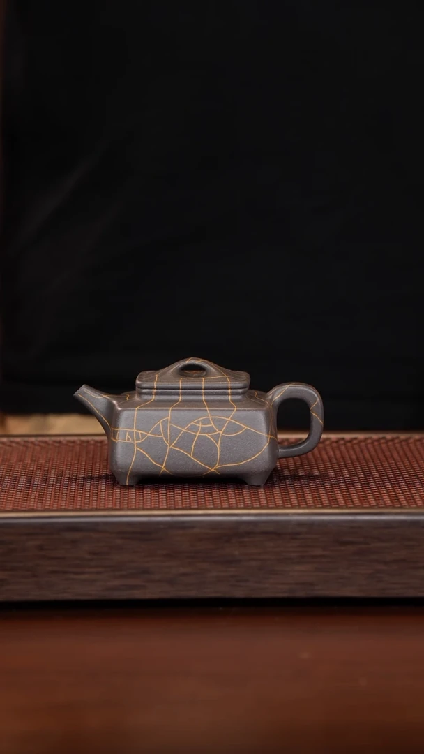 茶壶紫砂翠*语徐壶记精品紫砂壶