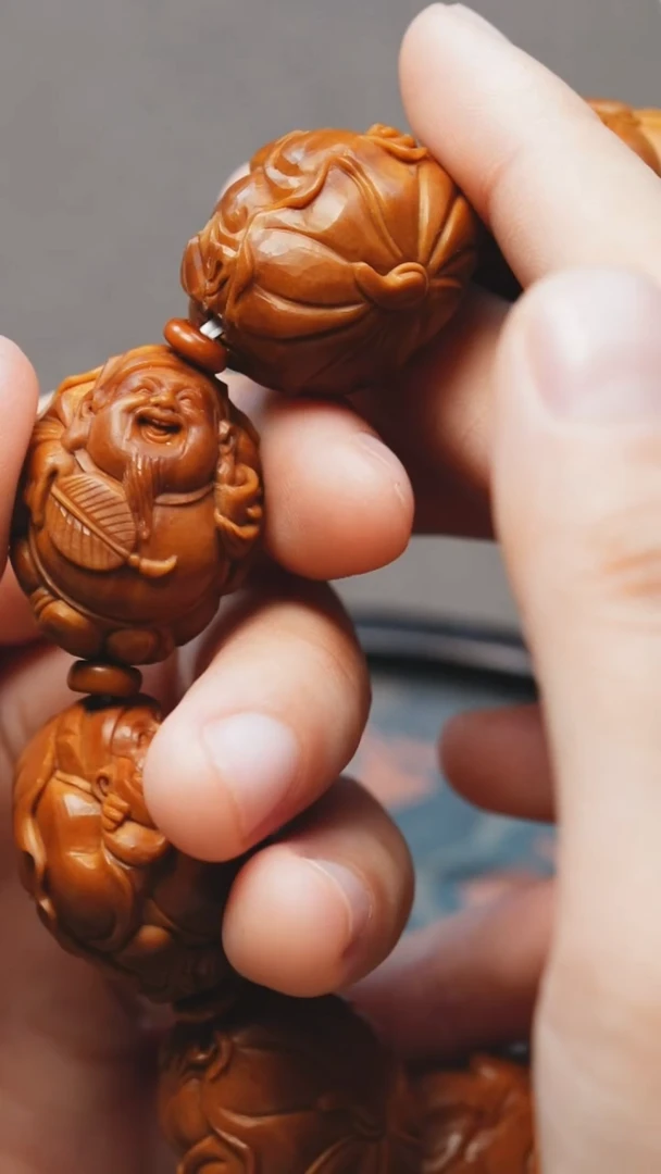 手串/手链橄榄核实****子荷叶财神