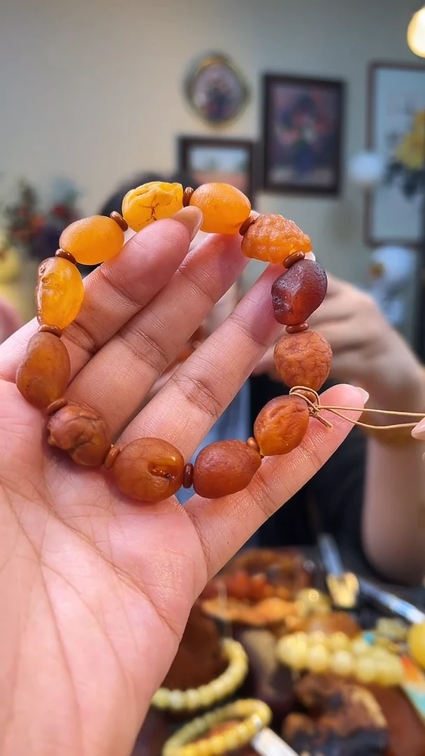 手串琥珀未镶嵌手串