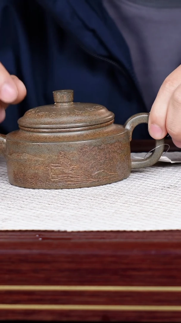 茶杯紫砂宜兴原矿紫砂 全手工制作