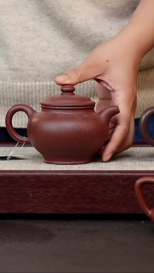 茶杯紫砂福*底槽清掇只