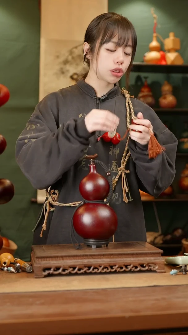 33号精品天然大漆酒葫芦一物一拍~