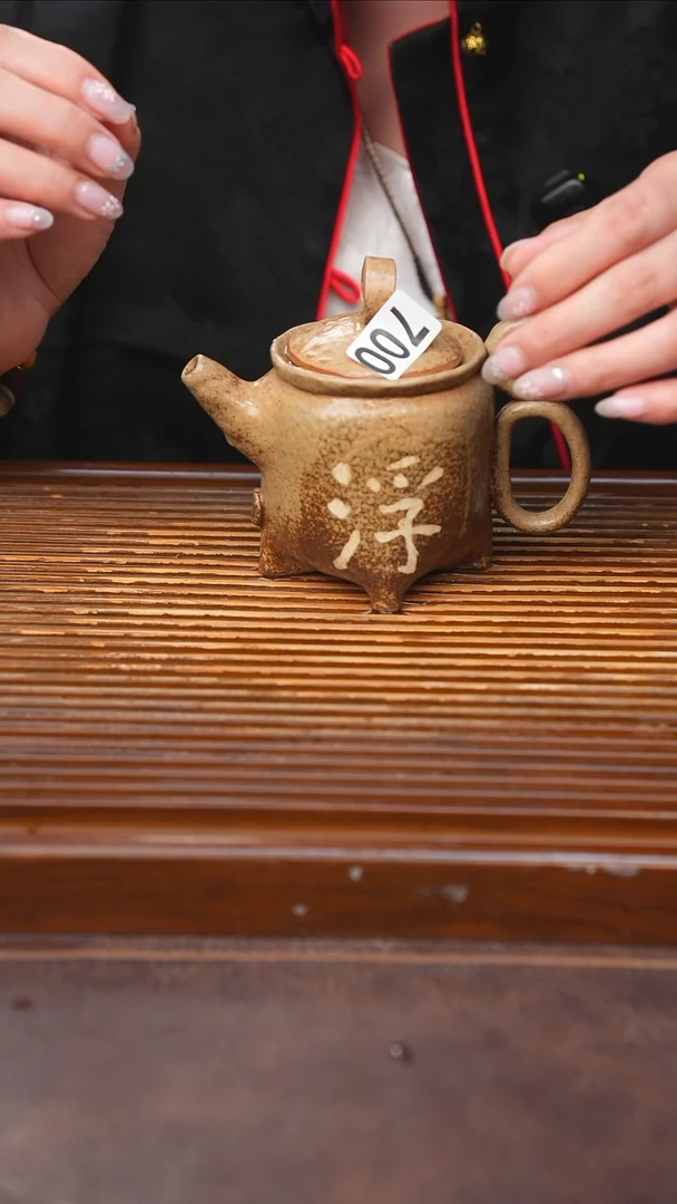 万古烧粗陶手工茶具