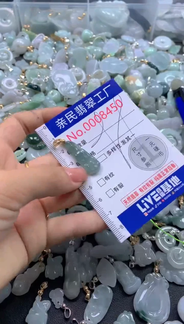 颈饰未镶嵌翡翠8450