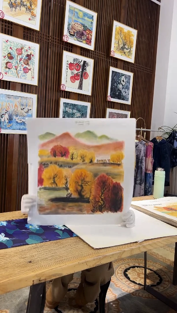 版画耿玉琨名章限量版画S