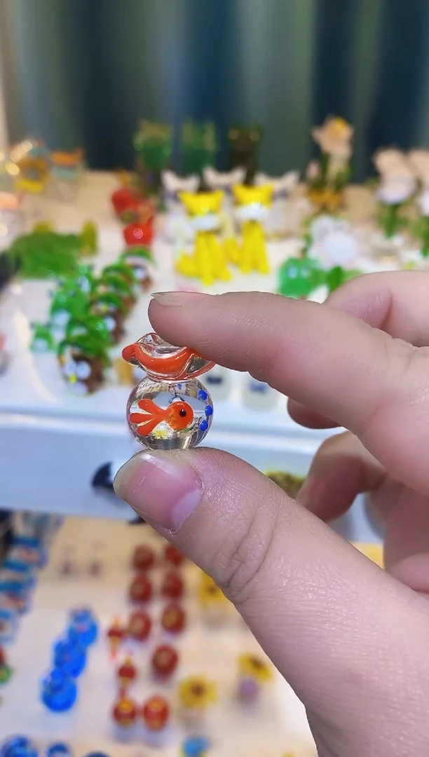 【闪购商品】琉璃手工艺品小鱼缸