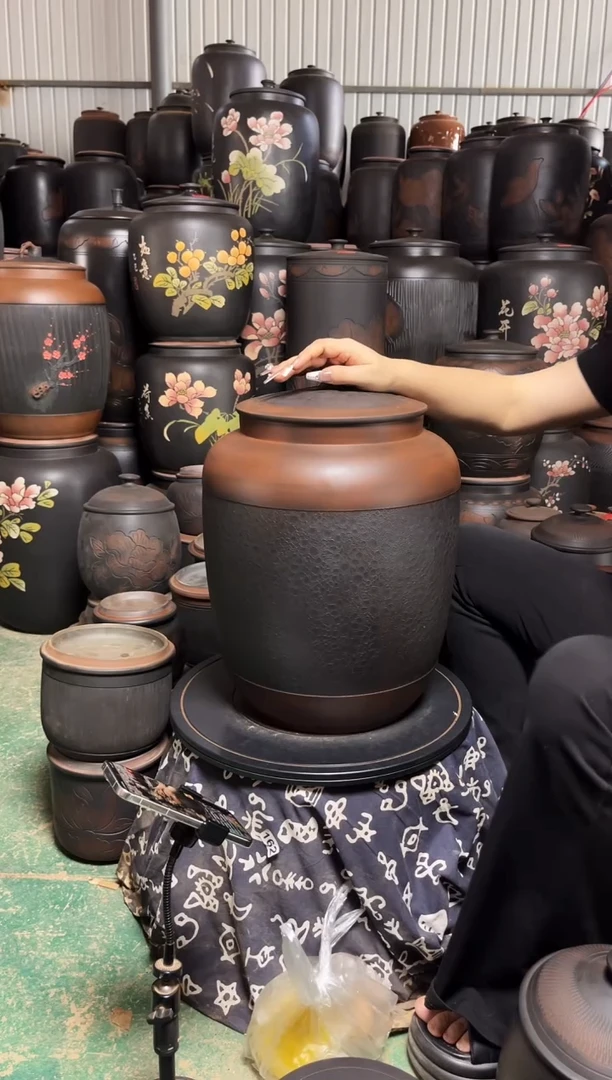 罐瑕疵茶缸高44cm 皮革 214