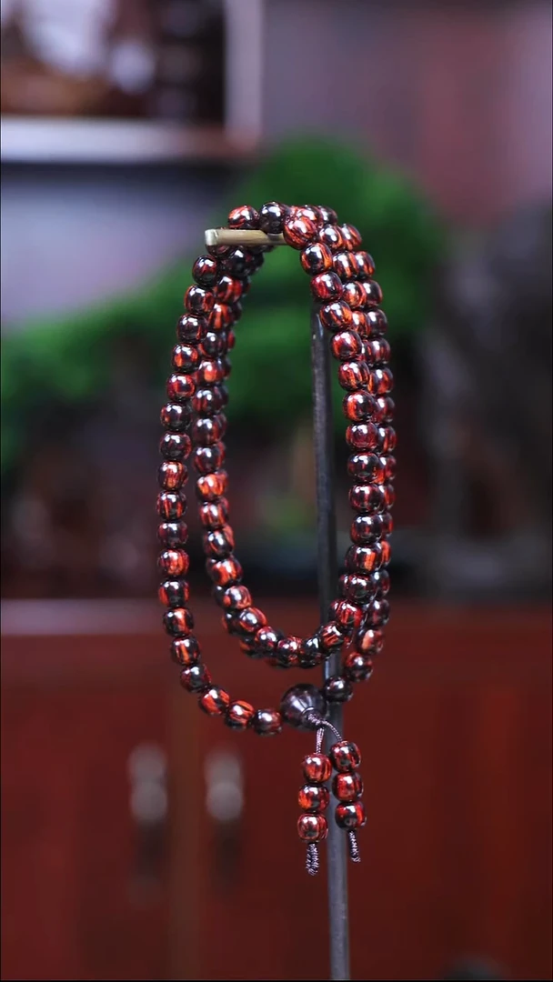 降真香手串/手链海南红降0.6*108老型珠手串