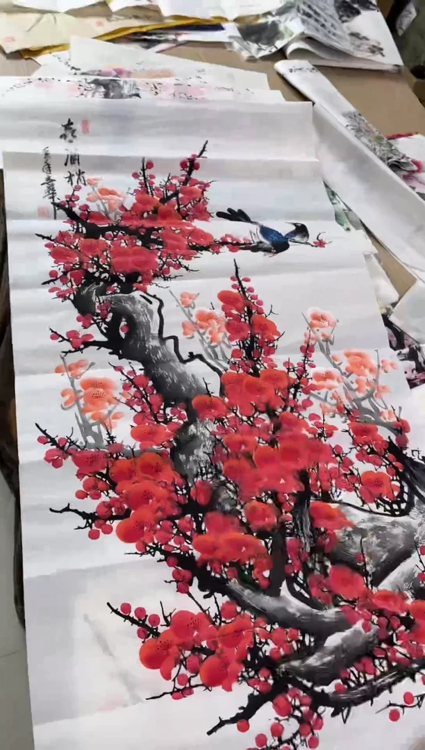 国画11.23国画手绘作品无边框
