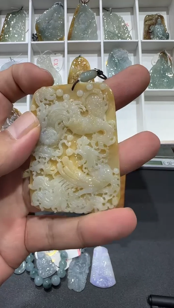 未镶嵌挂件翡翠A货翡翠多样性孤品