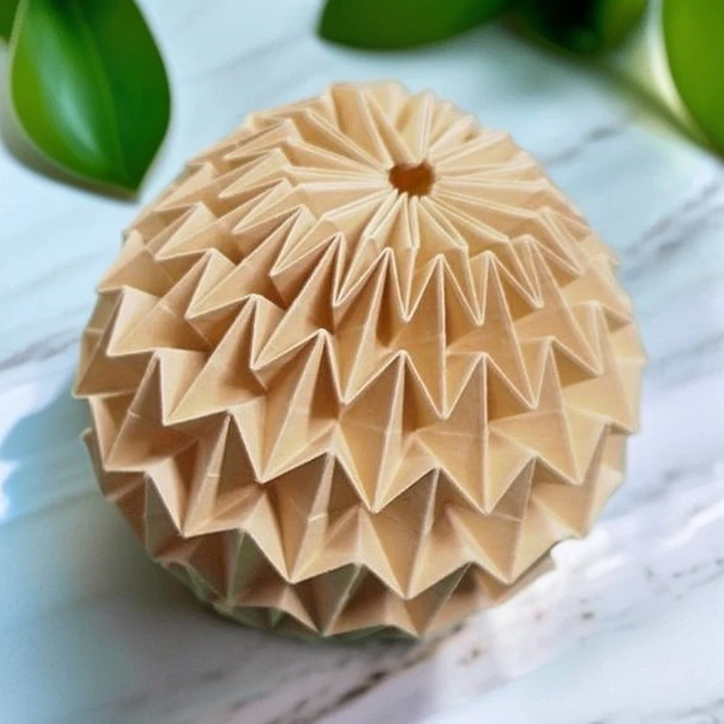 百变魔术球折纸变形球牛皮纸加厚折叠手工