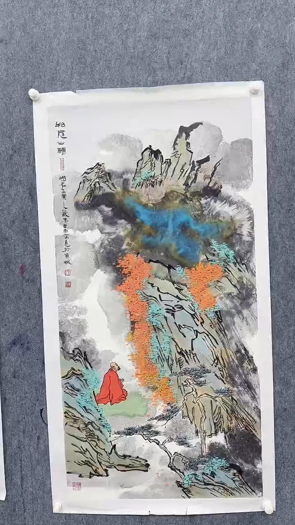 国画徐亚东8平尺国画作品