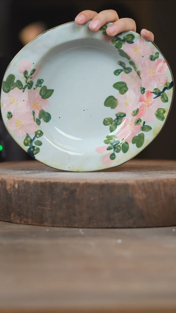 瓷片景德镇高温釉下彩（食品级）