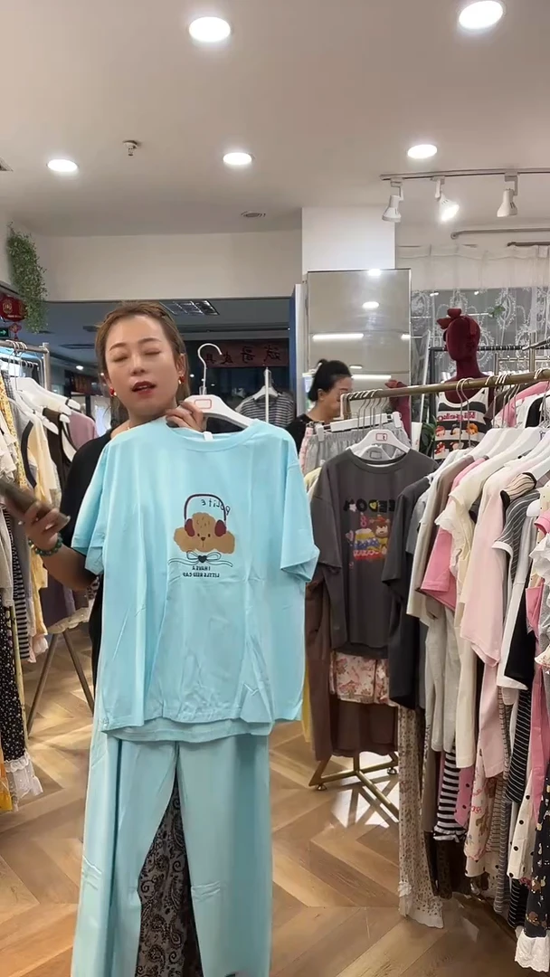 棉半袖长裤145斤以下