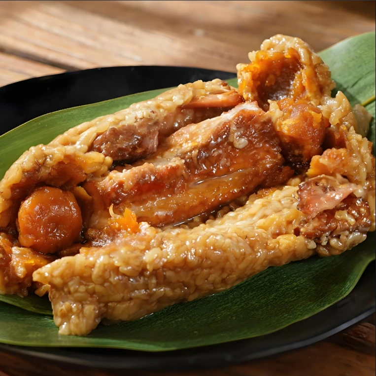 【到手八个】蛋黄肉粽250克八根嘉兴风味鲜肉梅干菜粽子真空手工