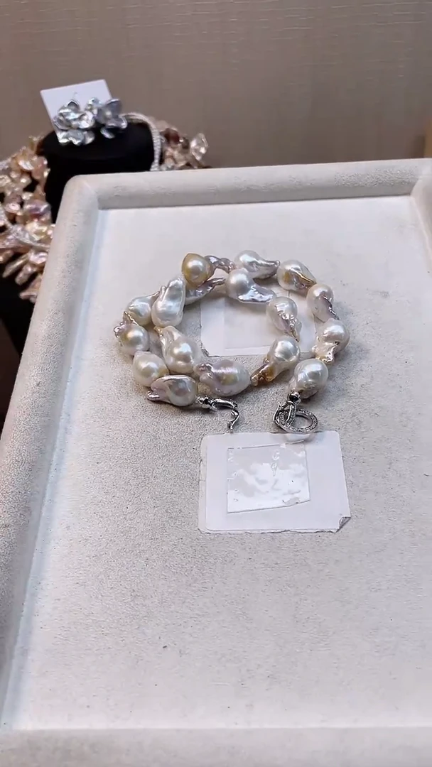 未镶嵌项链淡水珍珠【纯恬饰品】