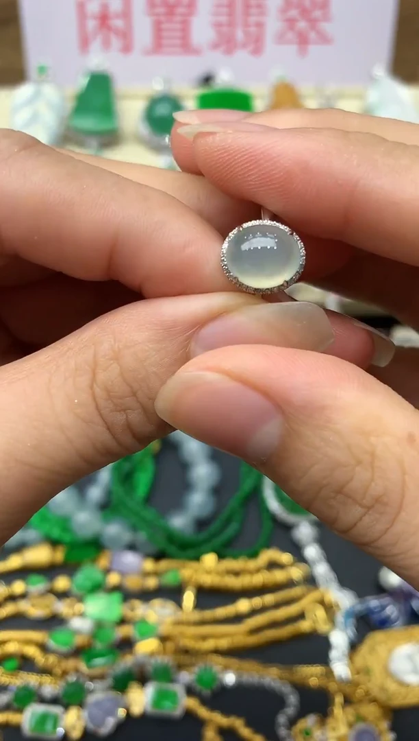 未镶嵌戒指翡翠399-中国好珍宝