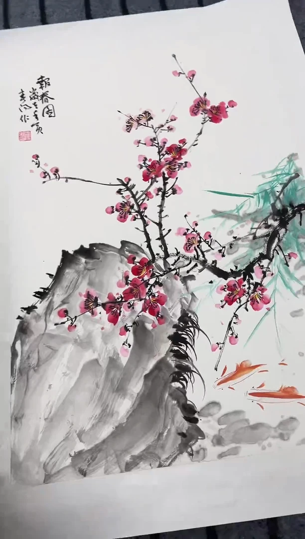精品国画花鸟作品