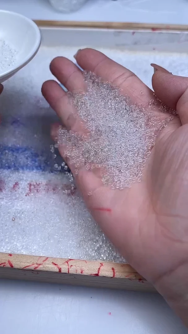 未镶嵌珠宝半成品水晶M705 白水晶2mm110颗8元