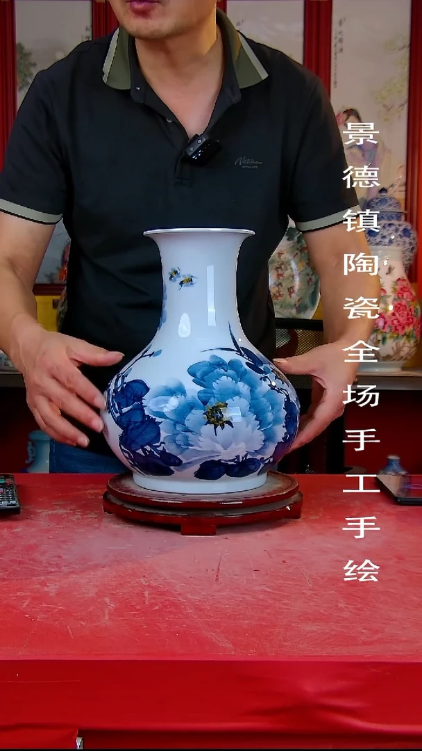 摆件景德镇陶瓷 全场手工手绘
